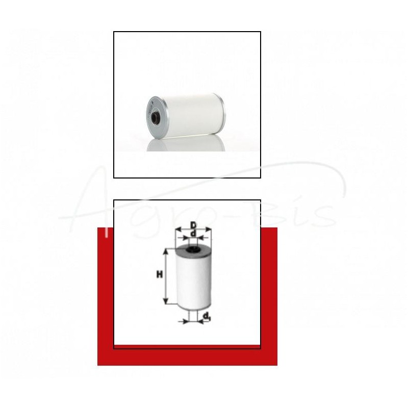 Claas kuro filtro įdėklas - WP11-4X