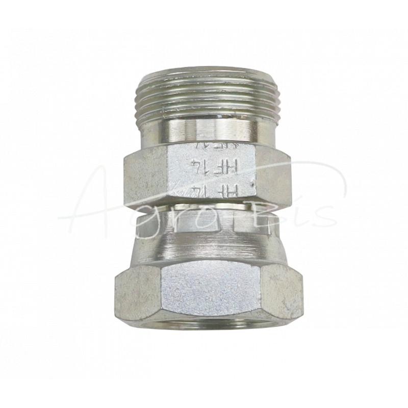 Jungtis - hidraulinė jungtis - tiesi AB M24x1.5 - M27x1.5 16S/18L - HS86