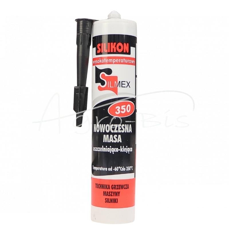 Aukštos temperatūros silikoninis kasetė, 310 ml, juoda, nuo -60 iki +350 °C - 105/P