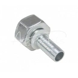 Hidraulinė jungtis DKOS DN20 25S M36x2 sunki Premium HYDRAL - DKOSDN20M36x2H