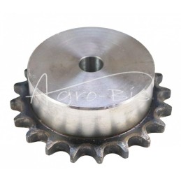 Grūdinto grandinės žvaigruočio su flanšu, stebule 08B-1 Z-20 išorinis skersmuo 86 mm MORGA - S08B120M