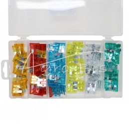 Didelių standartinių peilinių saugiklių rinkinys, 120 vnt. - KBPDD