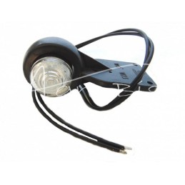 Priekinis/galinis gabaritinis žibintas W23 12/24V atsparus vandeniui IP68 LED baltas - 125