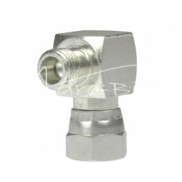 Hidraulinė alkūnė 90 AB M10x1 - M10x1 5L/5L seno tipo kūgis be žiedo - HS343