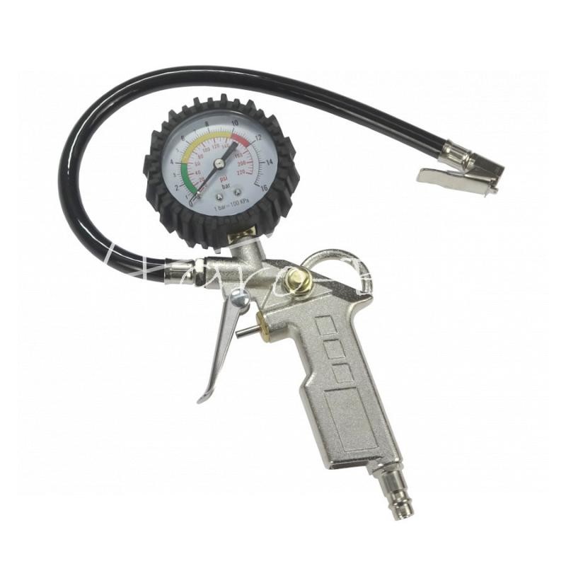 Pripūtimo pistoletas su PP slėgio matuokliu - 2059016H