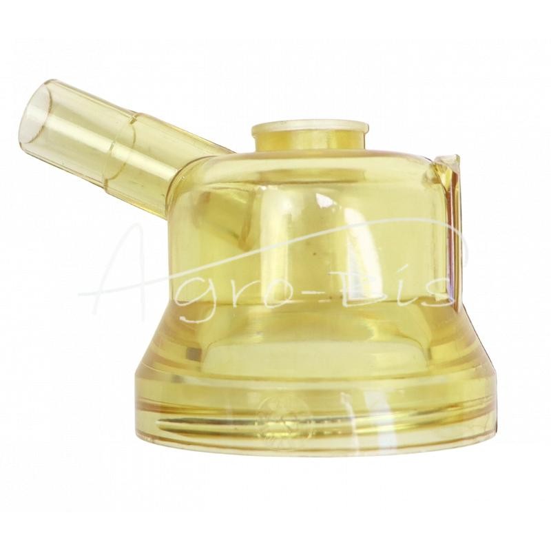 Seno tipo 120 ml melžimo aparato ZAGRODA kolektoriaus permatomas apatinis korpusas - 8305030ZA