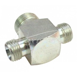 Hidraulinė jungtis – trišakis M16x1.5 - M22x1.5 - M16x1.5 10L/15L/10L - HS14