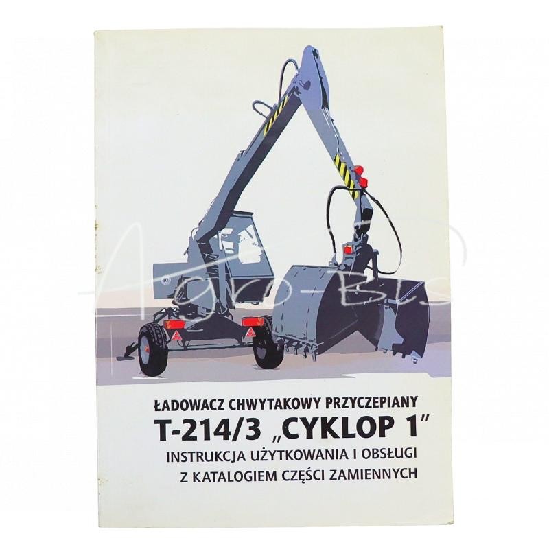 „Cyklop T-214“ krautuvo dalių katalogas - KC