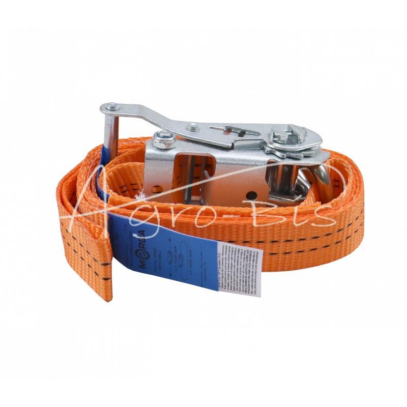 2T transportavimo diržas 2 m pločio 35 mm su sagtimi, sustiprintas MORGA - PT2T2M35M