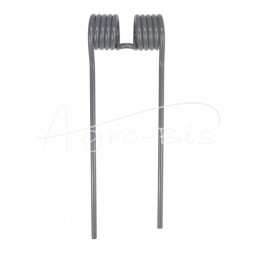 Kairysis rotacinis grėblio vartytuvo dantis Krone 153015.1, dažytas milteliniu būdu MORGA - 1530151M