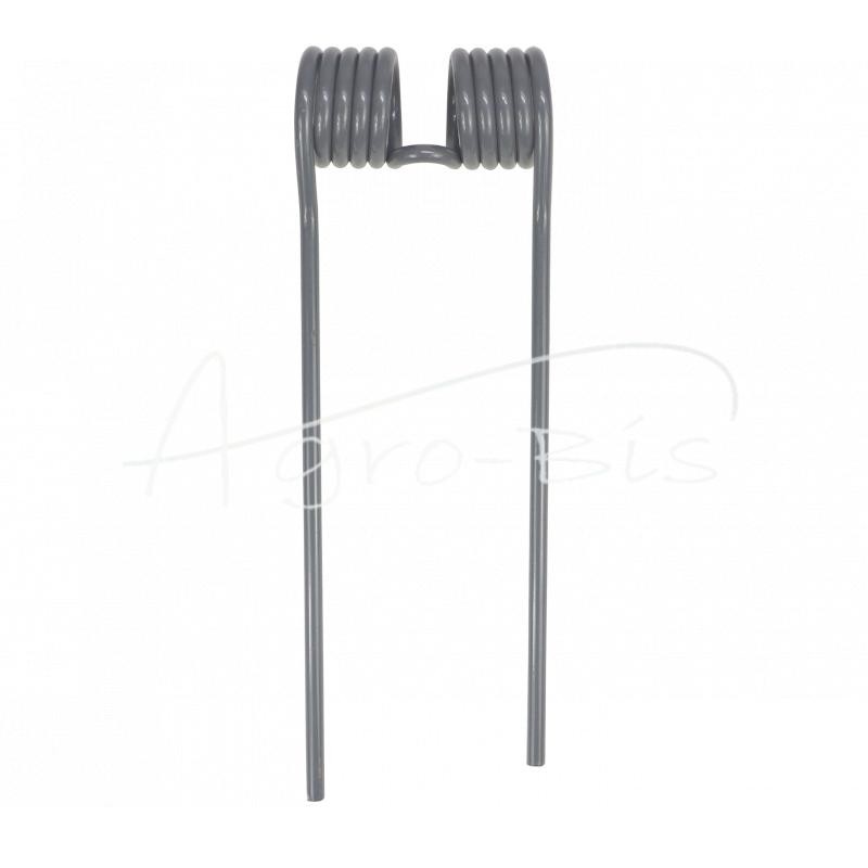 Kairysis rotacinis grėblio vartytuvo dantis Krone 153015.1, dažytas milteliniu būdu MORGA - 1530151M