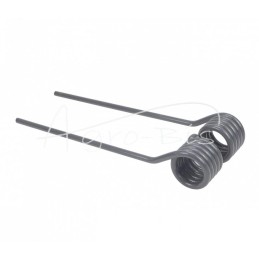 Kairysis rotacinis grėblio vartytuvo dantis Krone 153015.1, dažytas milteliniu būdu MORGA - 1530151M