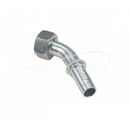 Metrinis kampinis užspaudžiamas antgalis, vidinis sriegis DKOL 45° DN20 22L M30x2 Premium HYDRAL - DKOL45DN20M30x2H