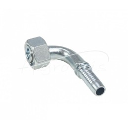 Metrinis kampinis užspaudžiamas antgalis, vidinis sriegis DKOL 90° DN16 22L M30x2 HYDRAL - DKOL90DN16M30x2SH