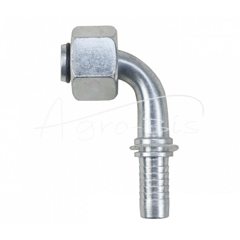 Hidraulinė jungtis DKOS 90° DN16 20S M30x2 sunki Premium HYDRAL - DKOS90DN16M30x2H