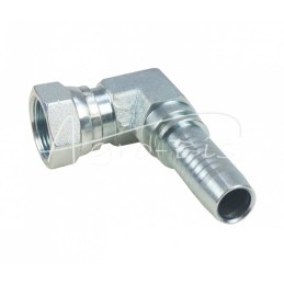 Hidraulinė jungtis DKR 90° DN20 3/4" kompaktiška kaltinė Premium HYDRAL - DKR90DN20G3/4KH