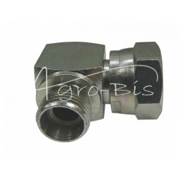 Hidraulinės jungties alkūnė 90 AB M20x1.5 - M18x1.5 WNP-DKM/12L - HS323