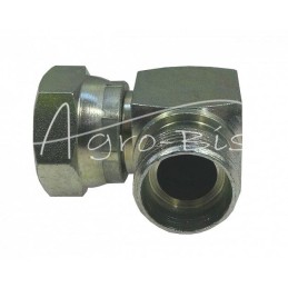 Hidraulinė alkūnė 90 AB M22x1.5 - M22x1.5 15L/15L - HS311