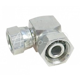 Hidraulinė jungtis - alkūnė 90 AA M22x1.5 - M18x1.5 15L/12L - HS603