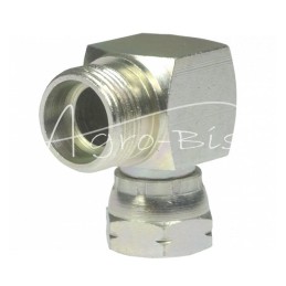 Hidraulinės jungties alkūnė 90 AB 3/8 - M22x1.5 15L - HS344