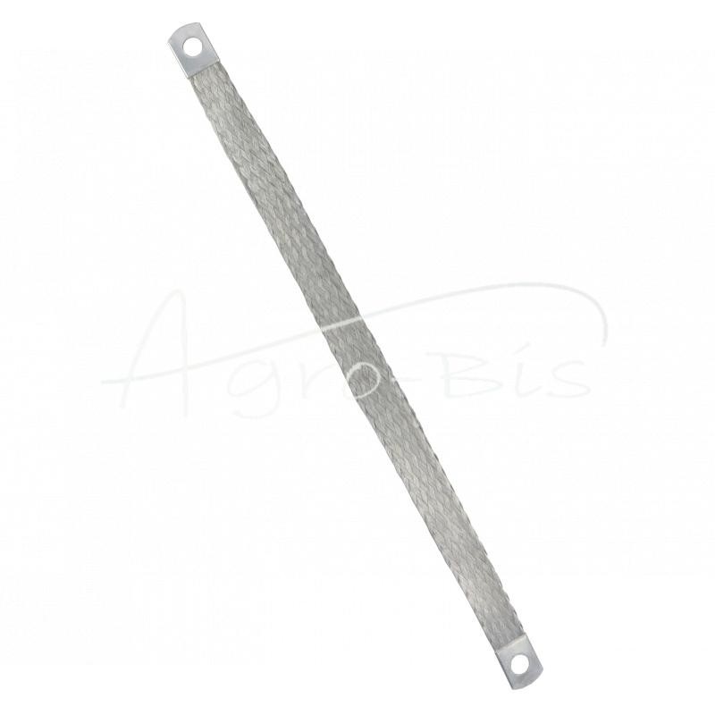 Įžeminimo vielos tinklas FI-8mm ilgio 317mm pynimas universalus alavuotas CuZn ELMOT - PM3178PEL