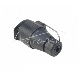 Pakabinamas lizdas 13 kontaktų 12/24V nikeliuoti kištukai Premium ELMOT - GN13EL