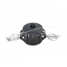 „Camlock“ nuolatinės srovės jungties dangtelis, 16 barų, polipropilenas, PP, 1 1/2" x 38 mm, PZL HYDRAL - ZCDPC38H