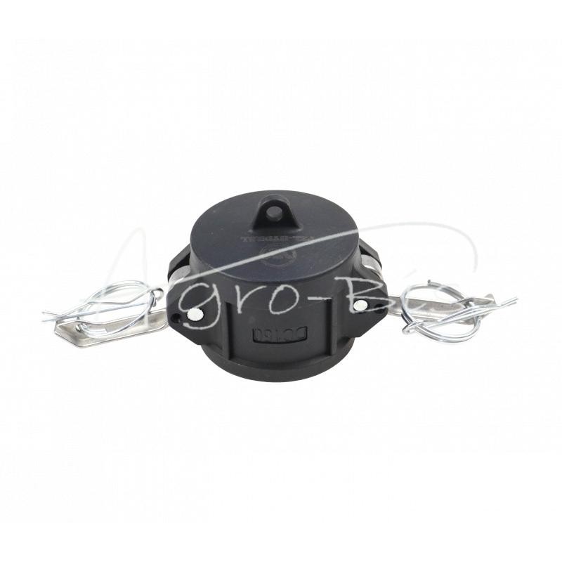 „Camlock“ nuolatinės srovės jungties dangtelis, 16 barų, polipropilenas, PP, 1 1/2" x 38 mm, PZL HYDRAL - ZCDPC38H