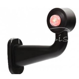 Priekinis/galinis gabaritinis žibintas W21.5 12/24V baltas - raudonas LED 12V/24V atsparus vandeniui IP66/68 dešinysis - 138P