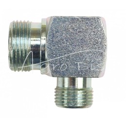 Hidraulinės jungties alkūnė 90 BB ZN-143 3/8" M22x1.5 15 L - ZN-143 3/8 M22