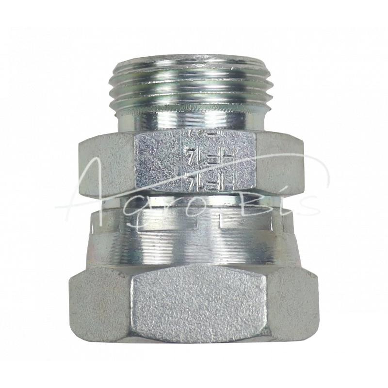 Jungtis - hidraulinė jungtis - tiesi AB M30x2 - M27x2 22L/18L - HS75