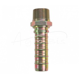 Hidraulinė jungtis - AGN DN25 galas, NPTF 1 colio išorinis sriegis, 60 laipsnių kūgis - 6177.2500