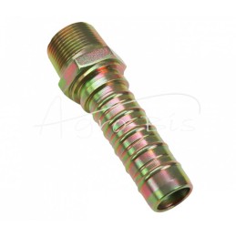 Hidraulinė jungtis - AGN DN25 galas, NPTF 1 colio išorinis sriegis, 60 laipsnių kūgis - 6177.2500