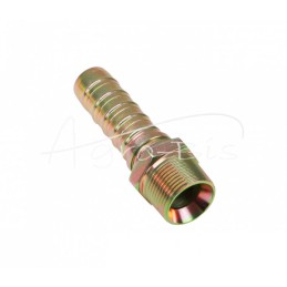 Hidraulinė jungtis - AGN DN25 galas, NPTF 1 colio išorinis sriegis, 60 laipsnių kūgis - 6177.2500