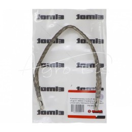 Įžeminimo vielos tinklas FI-8mm ilgio 300mm vario pynimas universalus nikeliuotas aukščiausios kokybės ELMOT - PM300PEL