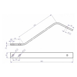 JAR-MET vartytuvo rotoriaus svirtis - 5260010720