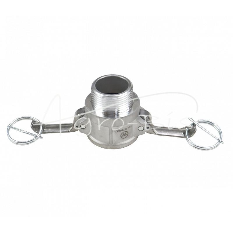 „Camlock“ jungties lizdas, B tipo, aliuminis, 1 1/4" x 32 mm, PZL HYDRAL - ZCB32H