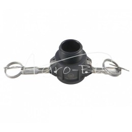 Camlock jungties lizdas, B tipo, polipropilenas, PP, 1 1/4" x 32 mm, PZL HYDRAL - ZCPB32H