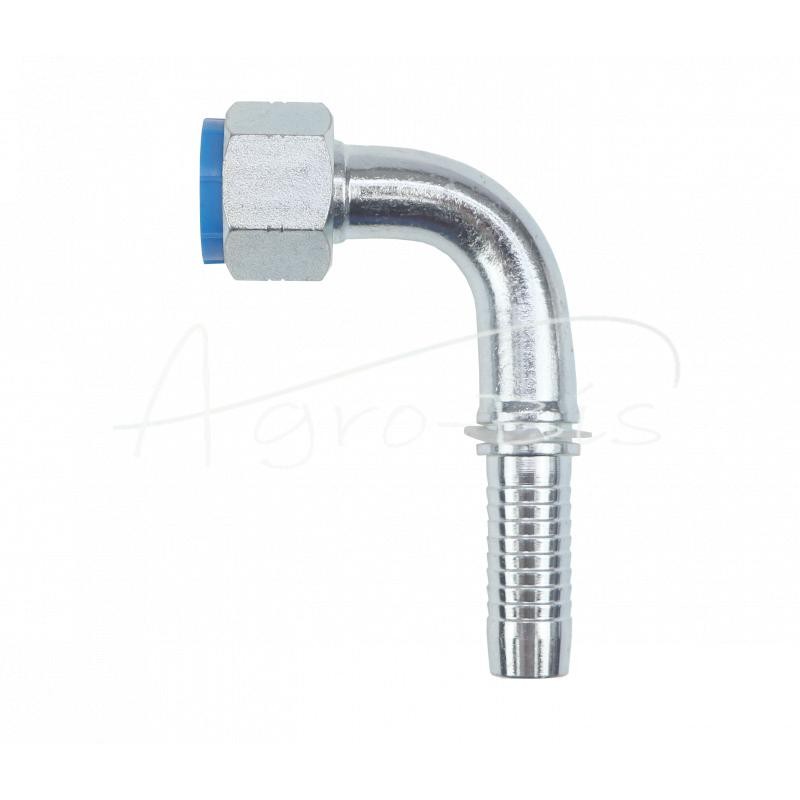 Hidraulinis antgalis ORFS 90° DN20 1 3/16 - 12 CATERPILLAR HYDRAL - ORFS90DN20G1.3/16SH