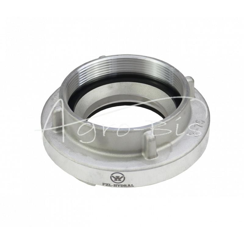 STORZ 75 mm aliuminio dangtelis su 3 colių vidiniu sriegiu PZL HYDRAL - NS010H