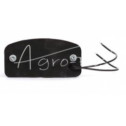 Valstybinio numerio žibintas W54 LED 12/24V atsparus vandeniui su laidu - 246