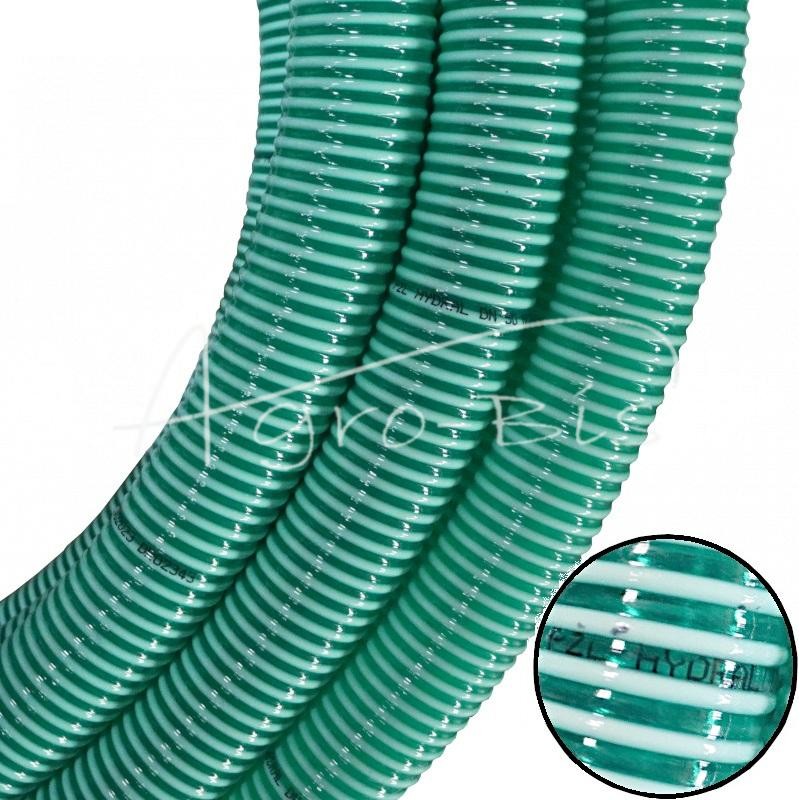 PVC/PVC nuotekų siurbimo ir išleidimo žarna DN50 PZL HYDRAL - PCV50HMB