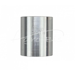 Aukščiausios kokybės hidraulinis fluoroplastinis užspaudimo antgalis DN25 PTFE žarnai - TZVPDN25H