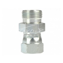 Hidraulinės jungties jungtis – tiesi AB 9/16" – M20x1.5 UNF/12S - HS63