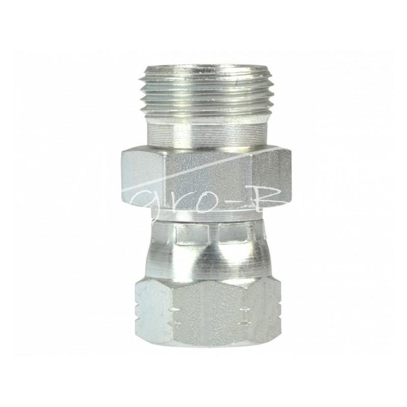 Hidraulinės jungties jungtis – tiesi AB 9/16" – M20x1.5 UNF/12S - HS63