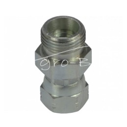 Hidraulinės jungties jungtis – tiesi AB 9/16" – M20x1.5 UNF/12S - HS63