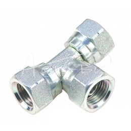 Jungtis – hidraulinė jungtis – AAA 1/4" kaltinis trišakis K-AAA-1/4 - K-AAA 1/4