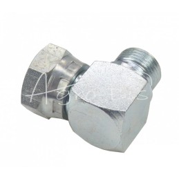 Hidraulinės jungties alkūnė 90 AB M22x1.5 - M20x1.5 16L/WNP-DKM/WNP - HS313