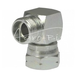 Hidraulinės jungties alkūnė 90 AB 1/2" - M22x1.5 15L - HS351