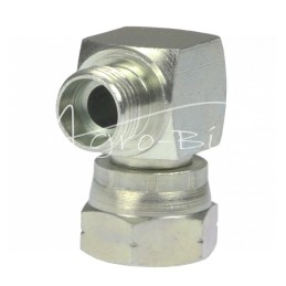 Hidraulinės jungties alkūnė 90 AB 1/2" - M18x1.5 12L - HS352